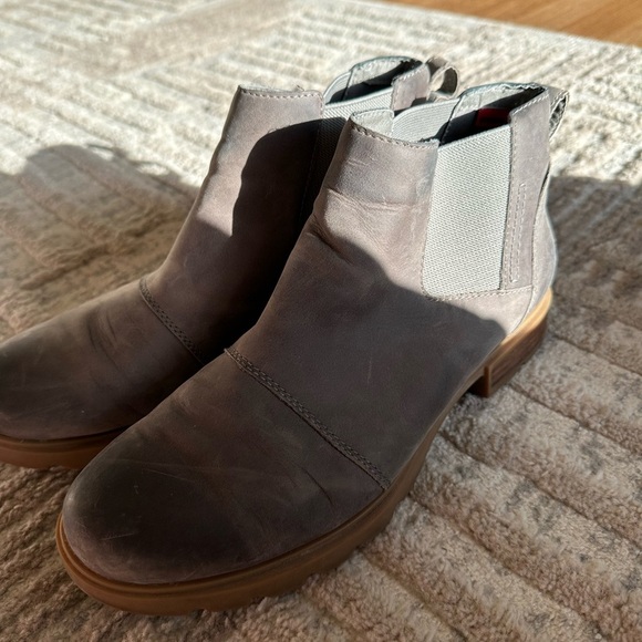 Sorel Shoes - Sorel waterproof ankle gray booties